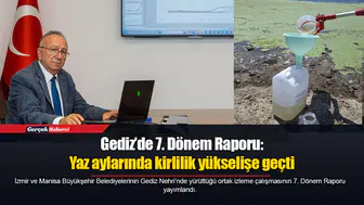 Gediz’de 7. Dönem Raporu: Yaz aylarında kirlilik yükselişe geçti