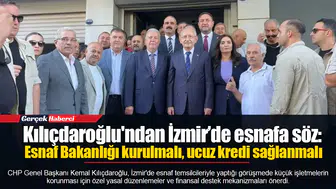 Kılıçdaroğlu'ndan İzmir’de esnafa söz:  Esnaf Bakanlığı kurulmalı, ucuz kredi sağlanmalı