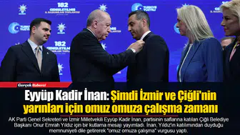 AK Parti'li İnan'dan Çiğli Belediye Başkanı Yıldız'a tebrik mesajı