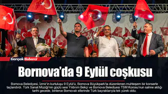 Bornova’da 9 Eylül coşkusu