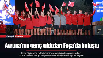 Avrupa’nın genç yıldızları Foça’da buluştu