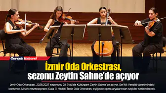 İzmir Oda Orkestrası, sezonu Zeytin Sahne’de açıyor
