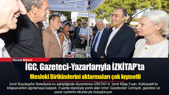 İGC, Gazeteci-Yazarlarıyla İZKİTAP’ta
