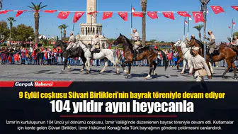9 Eylül coşkusu Süvari Birlikleri’nin bayrak töreniyle devam ediyor