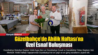 Güzelbahçe’de Ahilik Haftası’na Özel Esnaf Buluşması