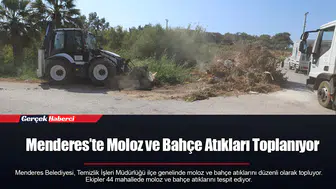 Menderes’te Moloz ve Bahçe Atıkları Toplanıyor