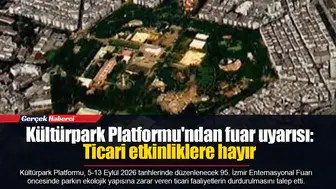 Kültürpark Platformu'ndan fuar uyarısı: Ticari etkinliklere hayır