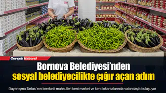 Bornova Belediyesi’nden sosyal belediyecilikte çığır açan adım