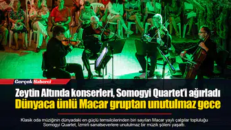 Zeytin Altında konserleri, Somogyi Quartet’i ağırladı