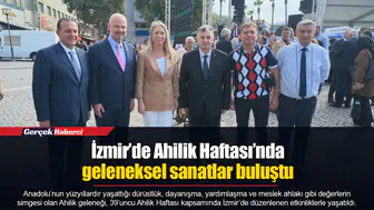 İzmir’de Ahilik Haftası’nda geleneksel sanatlar buluştu