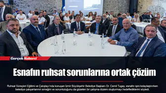 Esnafın ruhsat sorunlarına ortak çözüm