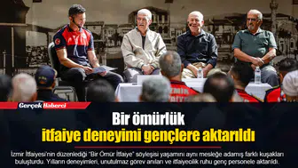 Bir ömürlük itfaiye deneyimi gençlere aktarıldı