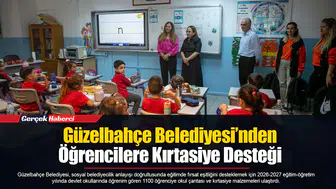 Güzelbahçe Belediyesi’nden Öğrencilere Kırtasiye Desteği