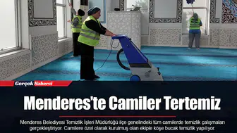 Menderes’te Camiler Tertemiz
