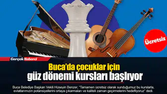 Buca’da çocuklar için güz dönemi kursları başlıyor