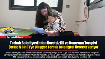 Torbalı Belediyesi’nden Ücretsiz Dil ve Konuşma Terapisi