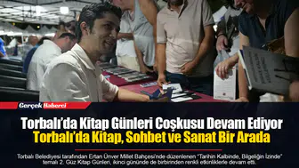 Torbalı’da Kitap Günleri Coşkusu Devam Ediyor