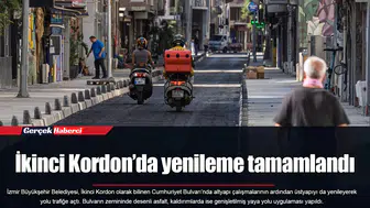 İkinci Kordon’da yenileme tamamlandı