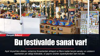 Bu festivalde sanat var!