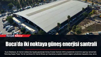 Buca’da iki noktaya güneş enerjisi santrali