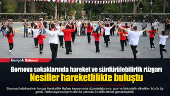 Bornova sokaklarında hareket ve sürdürülebilirlik rüzgarı...  Nesiller hareketlilikte buluştu