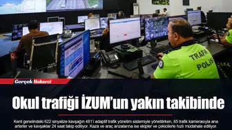 Okul trafiği İZUM’un yakın takibinde