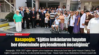 Kasapoğlu: “Eğitim imkânlarını hayatın her döneminde güçlendirmek önceliğimiz”