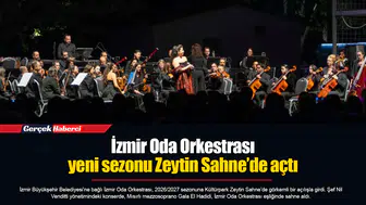İzmir Oda Orkestrası yeni sezonu Zeytin Sahne’de açtı