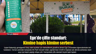 Ege'de çifte standart: Kimine hapis kimine serbest
