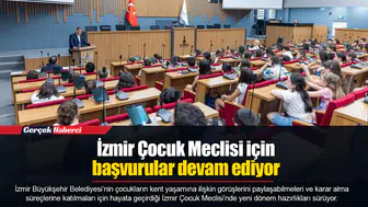 İzmir Çocuk Meclisi için başvurular devam ediyor