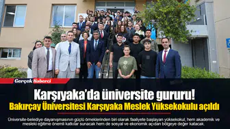 Karşıyaka’da üniversite gururu! Bakırçay Üniversitesi Karşıyaka Meslek Yüksekokulu açıldı