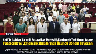 Çiğli’de İstihdam Garantili Pastacılık ve Ekmekçilik Kurslarında Yeni Dönem Başlıyor