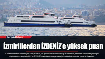 İzmirlilerden İZDENİZ’e yüksek puan