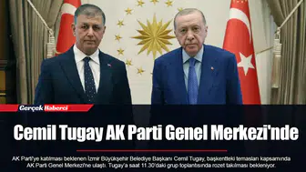 Cemil Tugay AK Parti Genel Merkezi'nde
