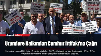Uzundere Halkından Cumhur İttifakı'na Çağrı