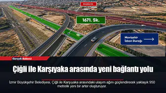 Çiğli ile Karşıyaka arasında yeni bağlantı yolu
