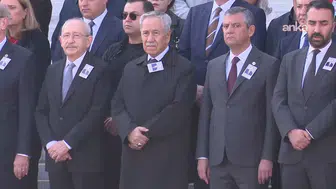 Özel ve Kılıçdaroğlu Hasan Gülay'ın cenazesinde tokalaştı
