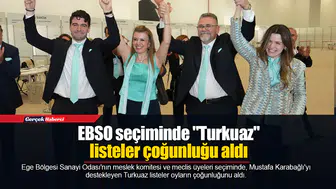 EBSO seçiminde "Turkuaz" listeler çoğunluğu aldı