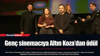 Genç sinemacıya Altın Koza’dan ödül