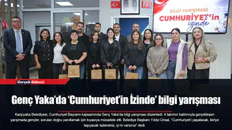 Genç Yaka’da ‘Cumhuriyet’in İzinde’ bilgi yarışması