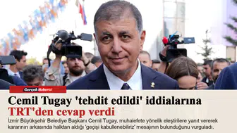 Cemil Tugay 'tehdit edildi' iddialarına TRT'den cevap verdi
