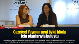 Gazeteci Yayman yeni öykü kitabı için okurlarıyla buluştu