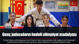 Genç judocuların hedefi olimpiyat madalyası