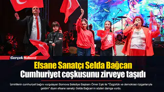 Efsane Sanatçı Selda Bağcan Cumhuriyet coşkusunu zirveye taşıdı