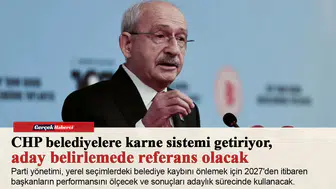 CHP belediyelere karne sistemi getiriyor, aday belirlemede referans olacak
