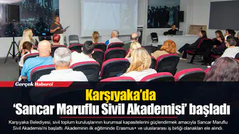 Karşıyaka’da ‘Sancar Maruflu Sivil Akademisi’ başladı