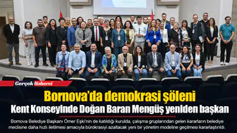 Bornova’da demokrasi şöleni: Kent Konseyinde Doğan Baran Mengüş yeniden başkan