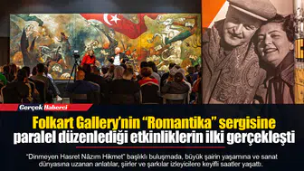 Folkart Gallery’nin “Romantika” sergisine paralel düzenlediği etkinliklerin ilki gerçekleşti