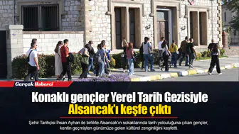 Konaklı gençler Yerel Tarih Gezisiyle Alsancak’ı keşfe çıktı