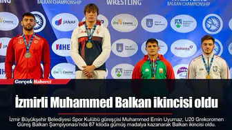 İzmirli Muhammed Balkan ikincisi oldu
